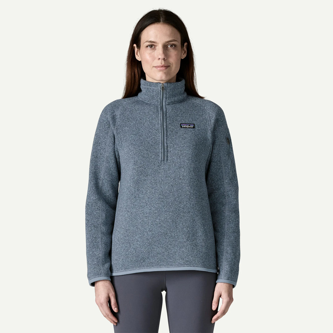 Patagonia Women's Better Sweater® 1/4-Zip Fleece: Barnacle Blue