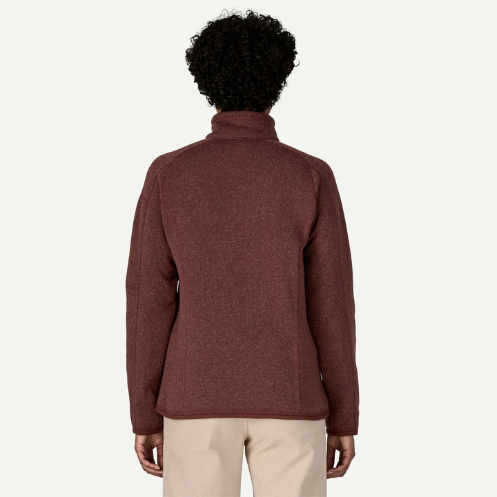 Patagonia Women's Better Sweater® 1/4-Zip Fleece: Dark Ruby