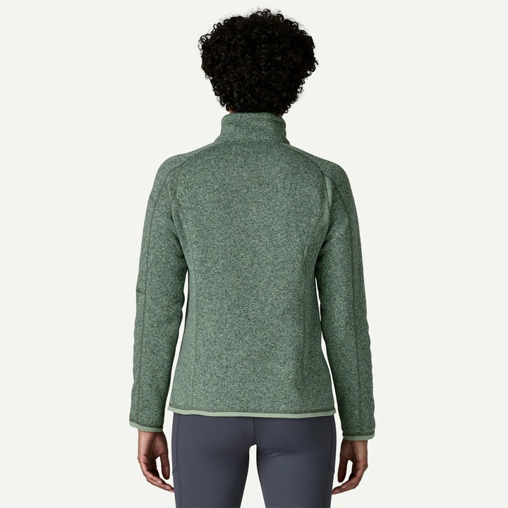 Patagonia Women's Better Sweater 1/4 Zip: Ellwood Green