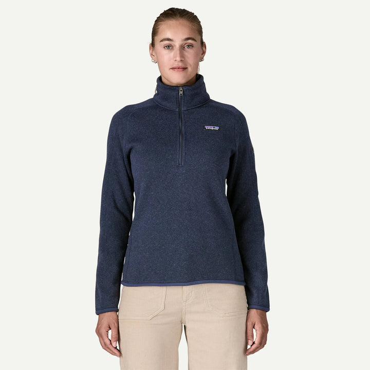 Patagonia Women's Better Sweater® 1/4-Zip Fleece: New Navy