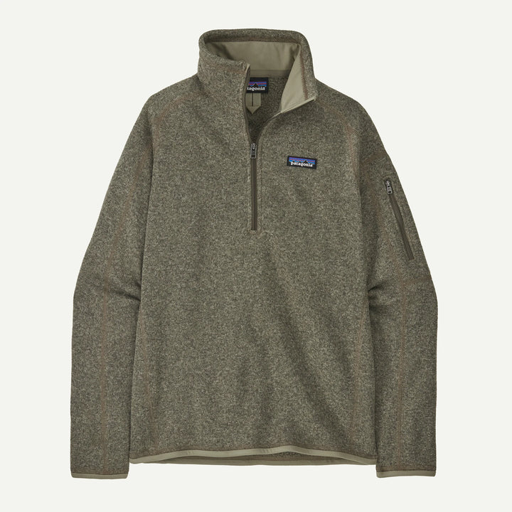 Patagonia Women's Better Sweater® 1/4-Zip Fleece: River Rock Green