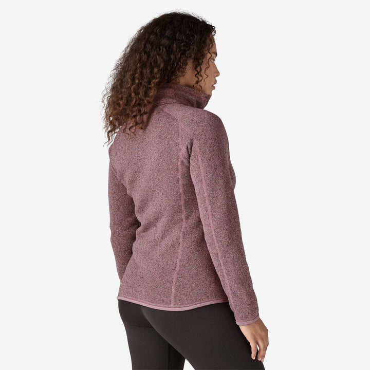Patagonia Women's Better Sweater® 1/4-Zip Fleece: Stormy Mauve