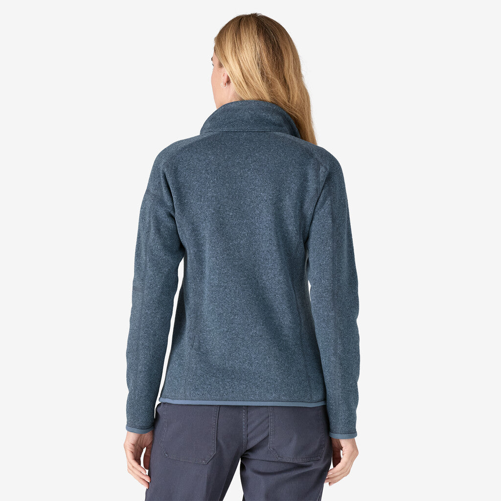 Patagonia Women's Better Sweater® 1/4-Zip Fleece: Utility Blue