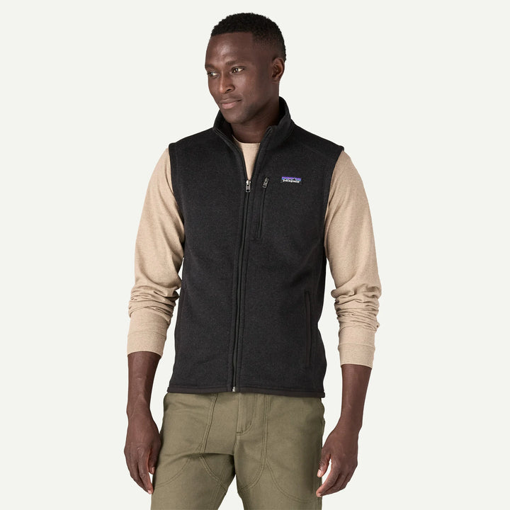 Patagonia Men's Better Sweater® Fleece Vest: Black