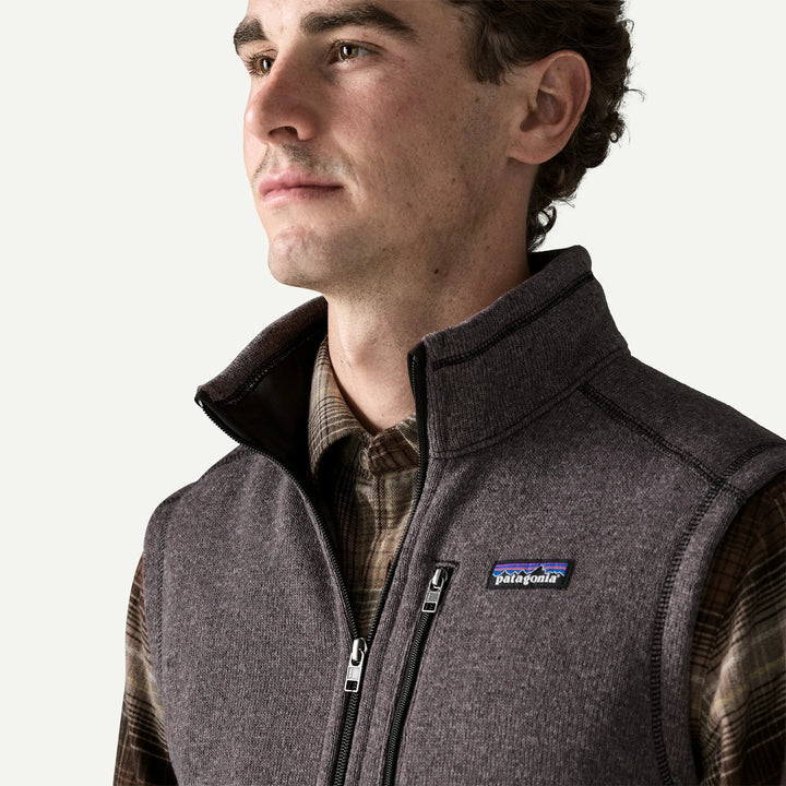 Patagonia Men's Better Sweater® Fleece Vest: May Grey