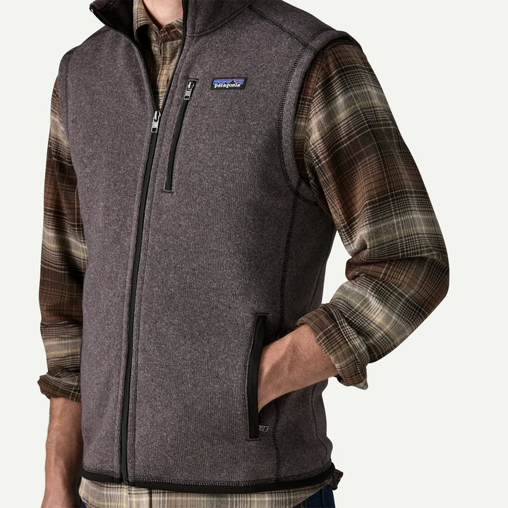 Patagonia Men's Better Sweater® Fleece Vest: May Grey