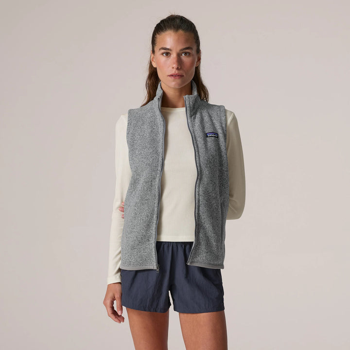 Patagonia Women's Better Sweater® Fleece Vest: Birch White