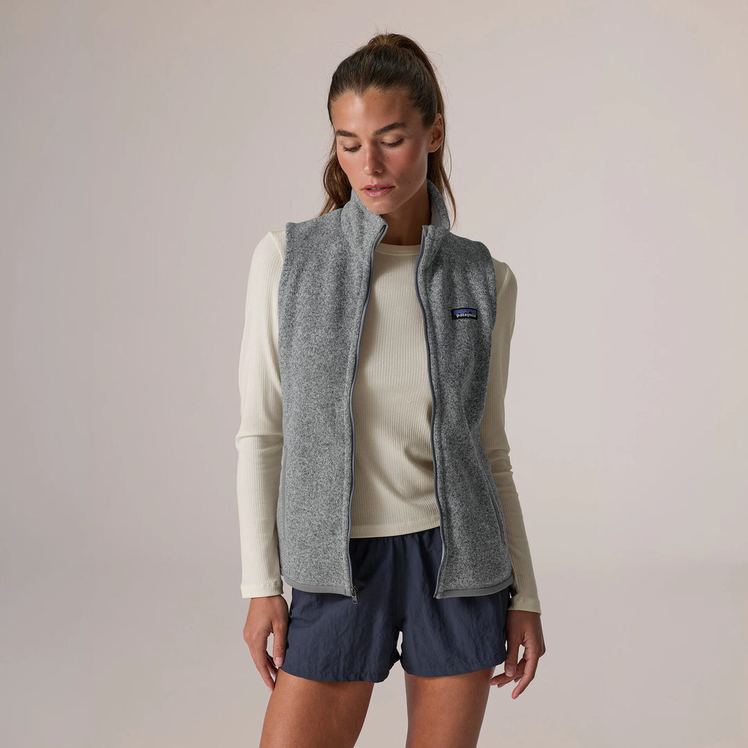 Patagonia Women's Better Sweater® Fleece Vest: Birch White
