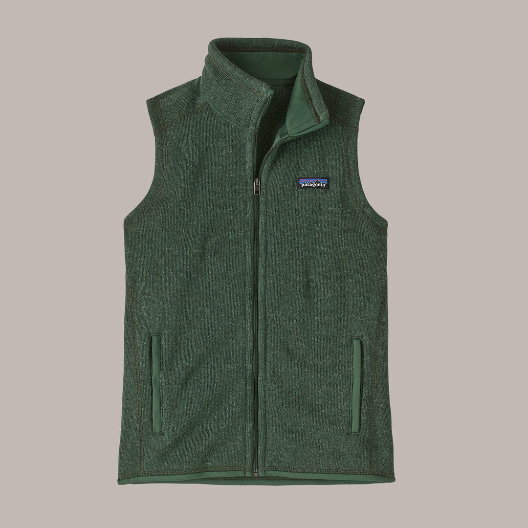 Patagonia Women's Better Sweater® Fleece Vest: Canopy Green