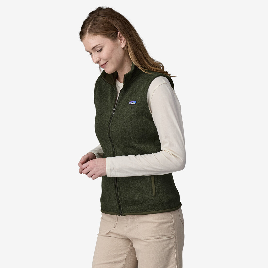 Patagonia Women's Better Sweater® Fleece Vest: Torrey Pine Green