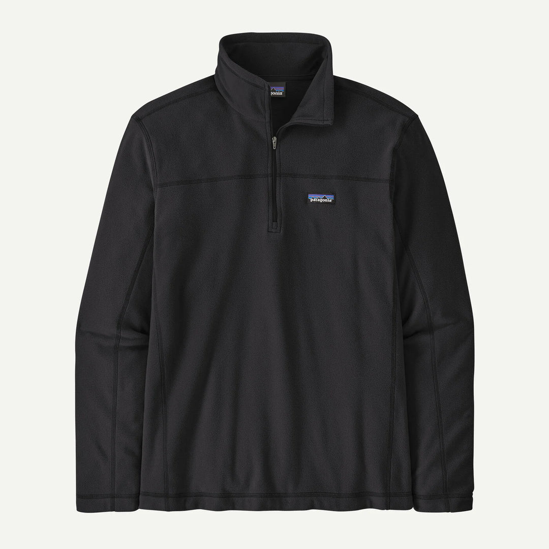 Patagonia Men's Micro D® Fleece Pullover: Black