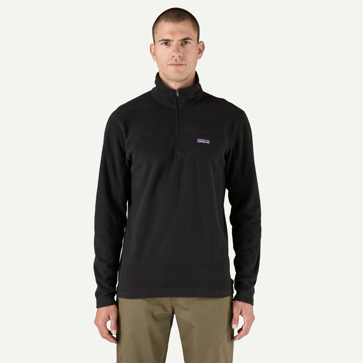 Patagonia Men's Micro D® Fleece Pullover: Black