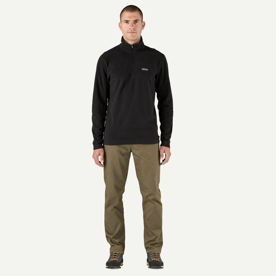 Patagonia Men's Micro D® Fleece Pullover: Black