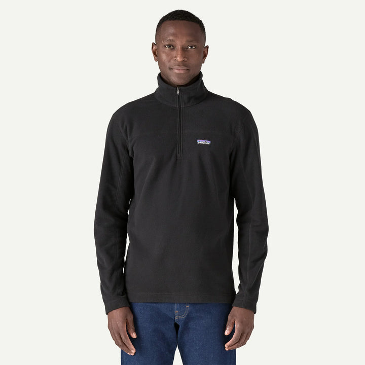Patagonia Men's Micro D® Fleece Pullover: Black