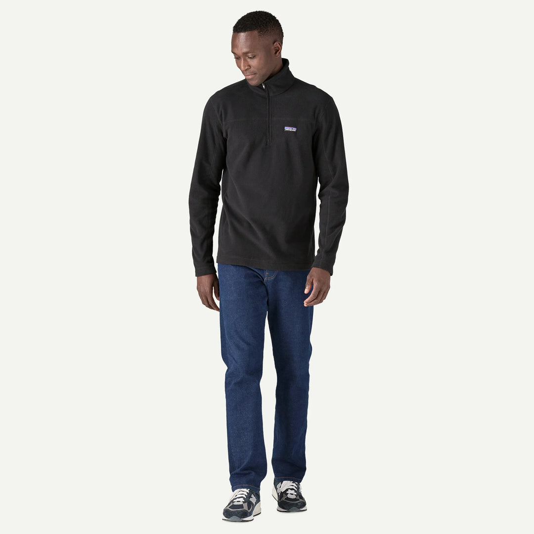 Patagonia Men's Micro D® Fleece Pullover: Black