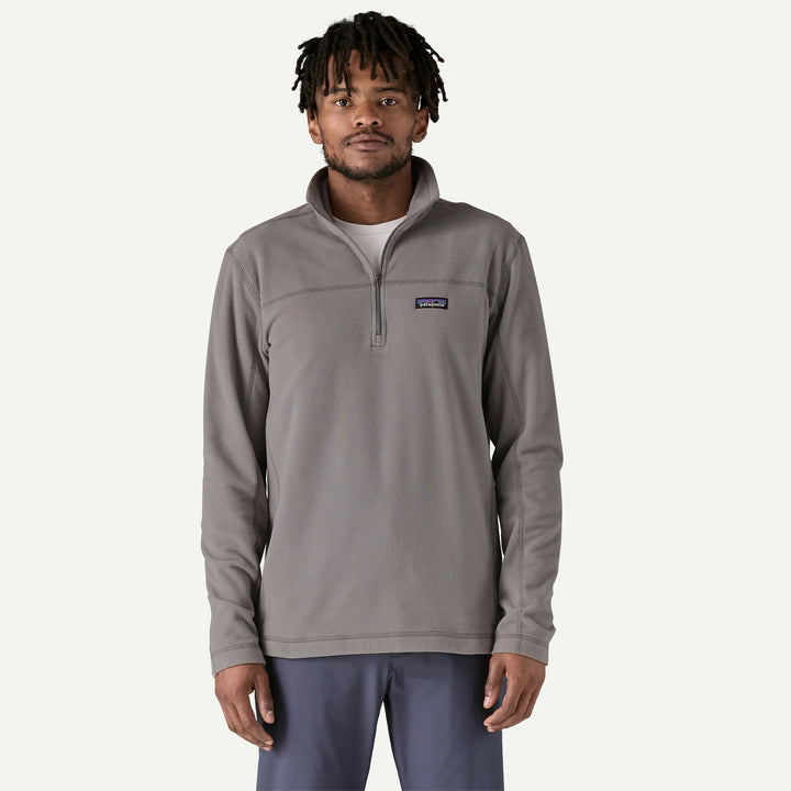 Patagonia Men's Micro D® Fleece Pullover: Feather Grey