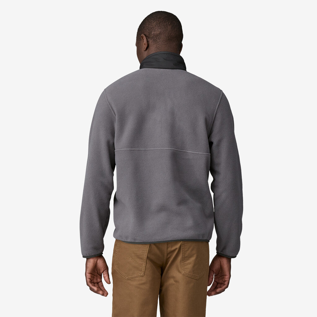 Patagonia Men's Microdini 1/2-Zip Fleece Pullover: Noble Grey