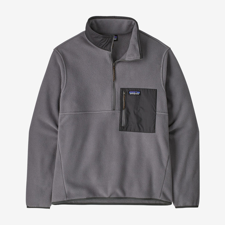 Patagonia Men's Microdini 1/2-Zip Fleece Pullover: Noble Grey