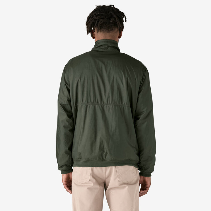 Patagonia Men's Reversible Shelled Microdini Fleece Jacket: Torrey Pine Green
