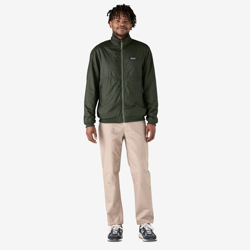 Patagonia Men's Reversible Shelled Microdini Fleece Jacket: Torrey Pine Green