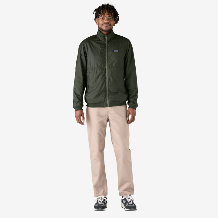 Patagonia Men's Reversible Shelled Microdini Fleece Jacket: Torrey Pine Green