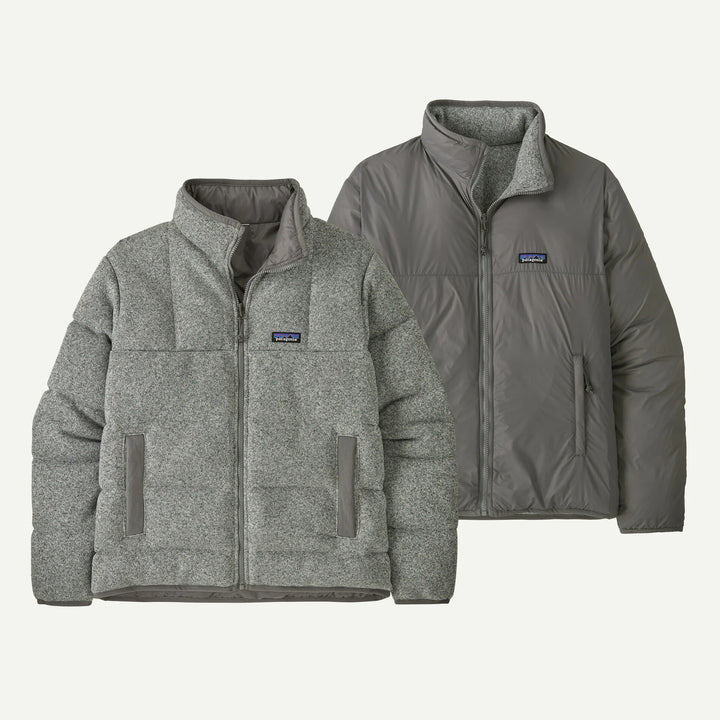 Patagonia Men's Reversible Down Better Sweater®: Stonewash