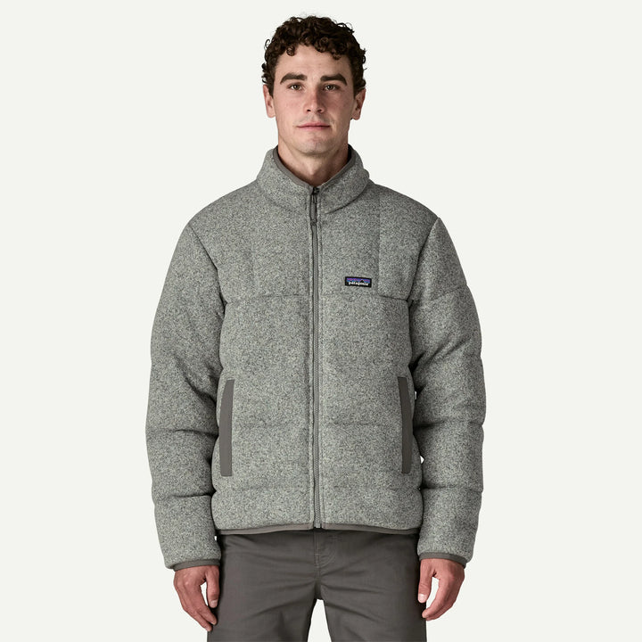 Patagonia Men's Reversible Down Better Sweater®: Stonewash