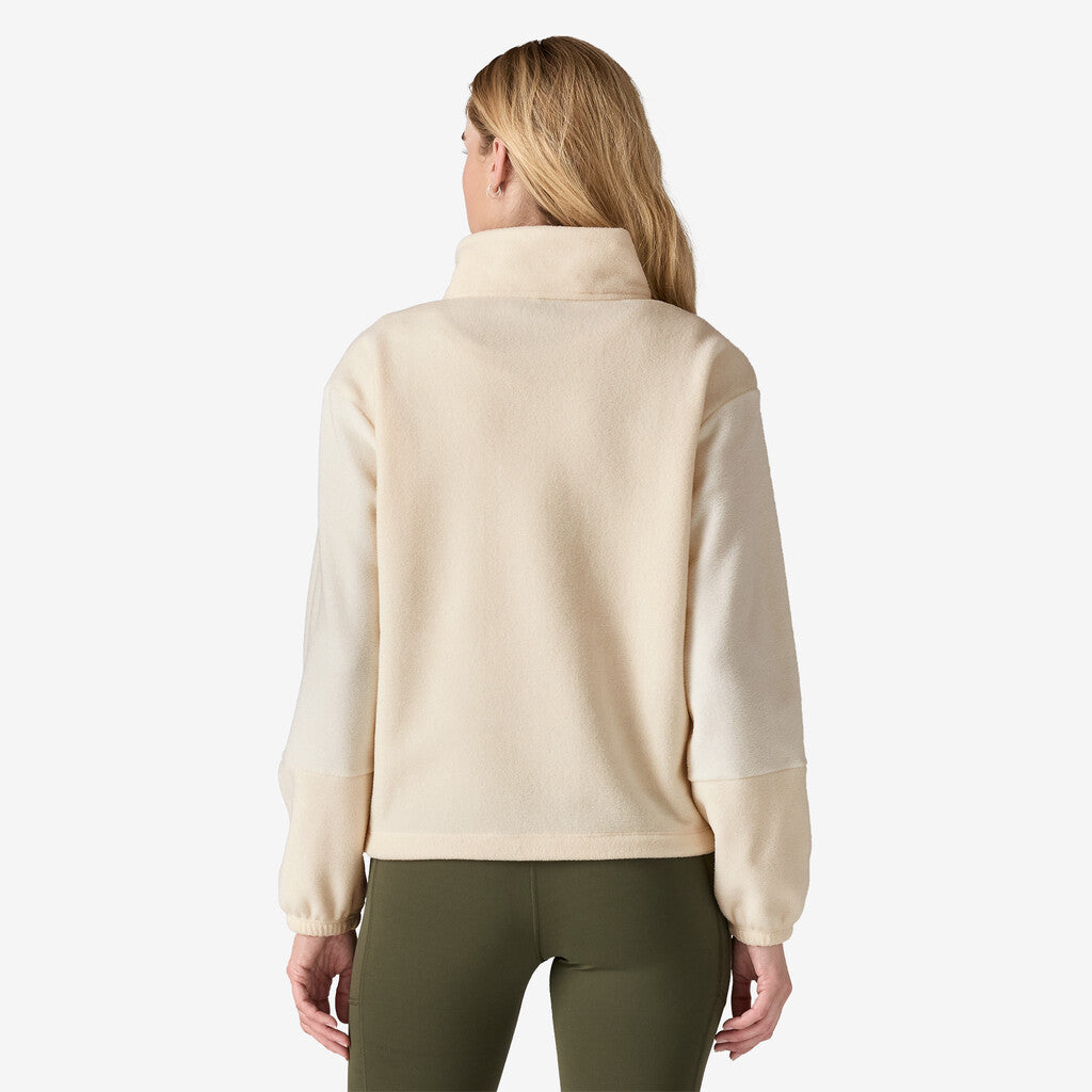 Patagonia Women's Microdini 1/2-Zip Fleece Pullover: Natural