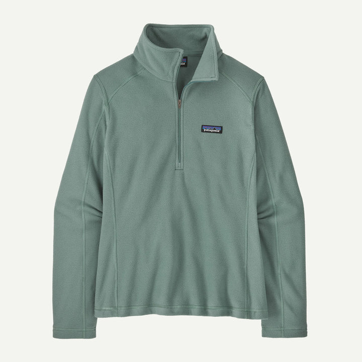 Patagonia Women's Micro D® 1/4-Zip Fleece: Cover Green