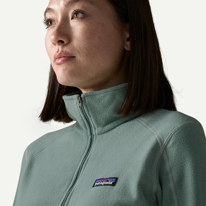 Patagonia Women's Micro D® 1/4-Zip Fleece: Cover Green