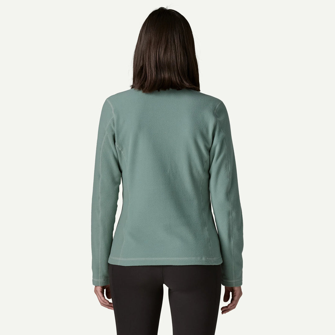Patagonia Women's Micro D® 1/4-Zip Fleece: Cover Green