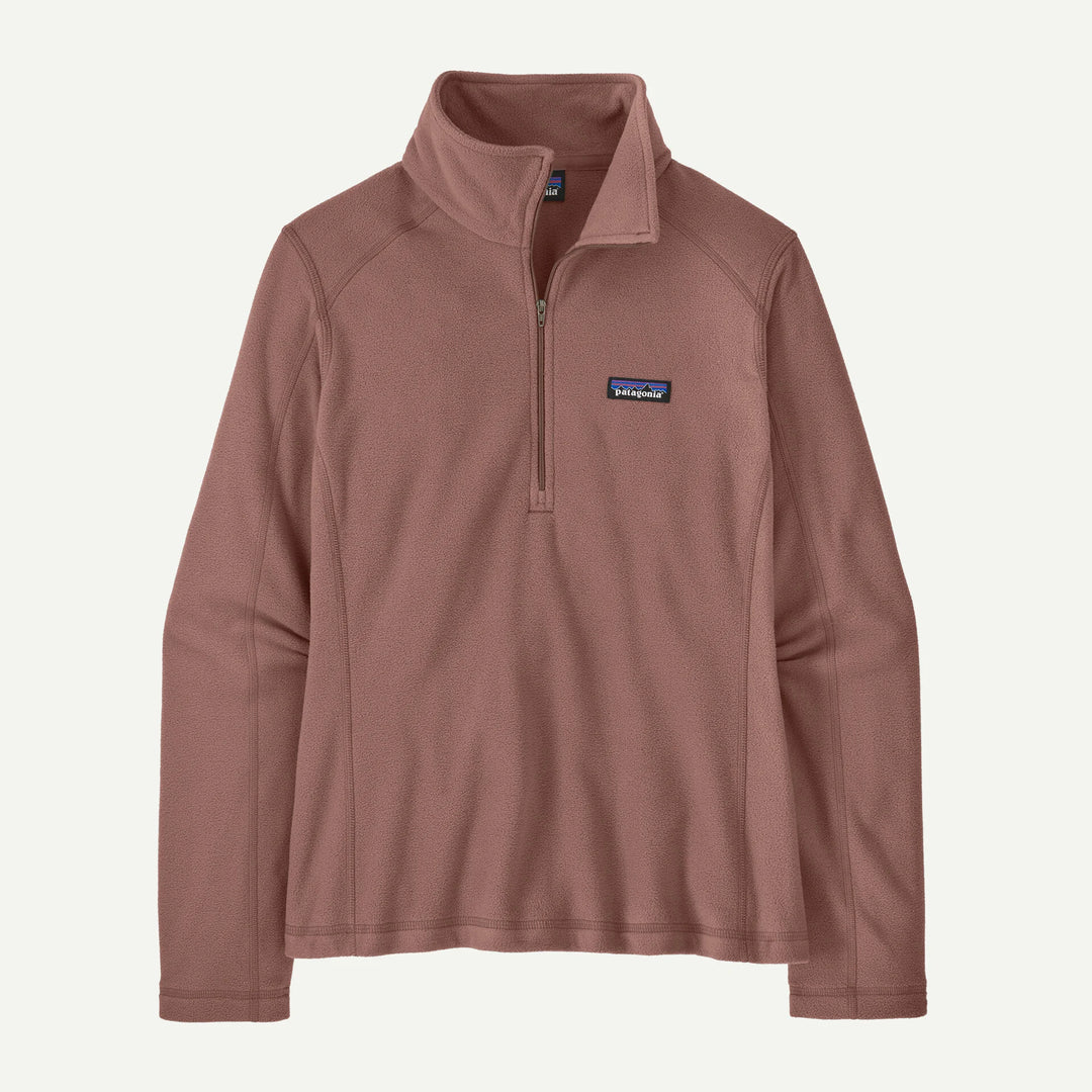 Patagonia Women's Micro D® 1/4-Zip Fleece: Moonrise Taupe