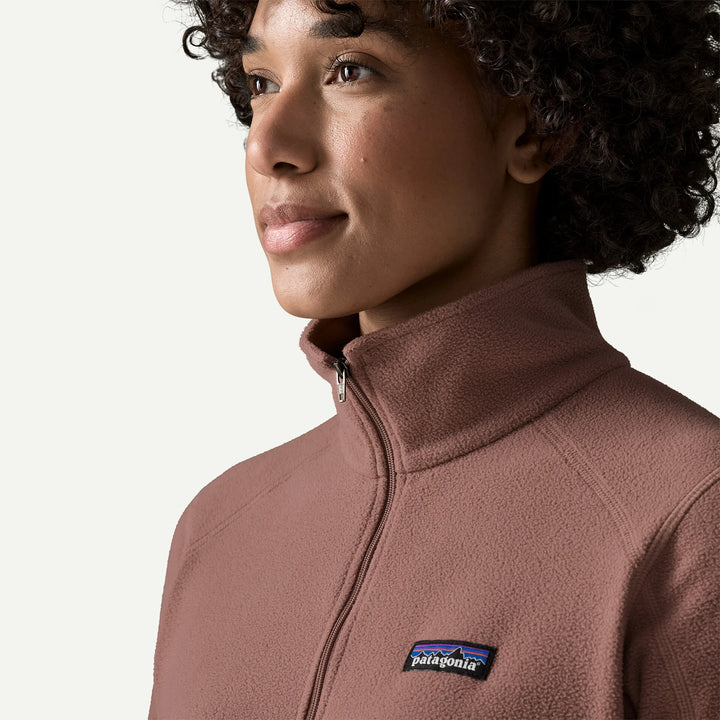 Patagonia Women's Micro D® 1/4-Zip Fleece: Moonrise Taupe