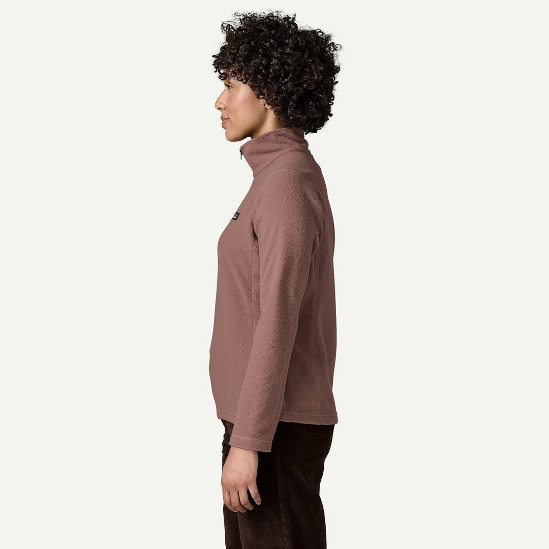 Patagonia Women's Micro D® 1/4-Zip Fleece: Moonrise Taupe