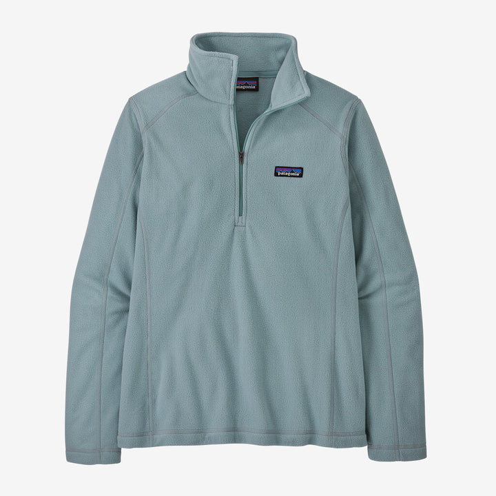 Patagonia Women's Micro D® 1/4-Zip Fleece: Thermal Blue