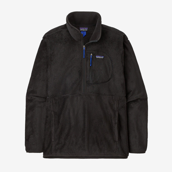 Patagonia Men's Re-Tool Fleece Pullover: Black