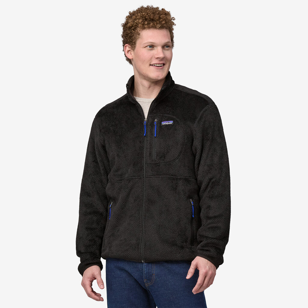 Patagonia Men's Re-Tool Fleece Jacket: Black