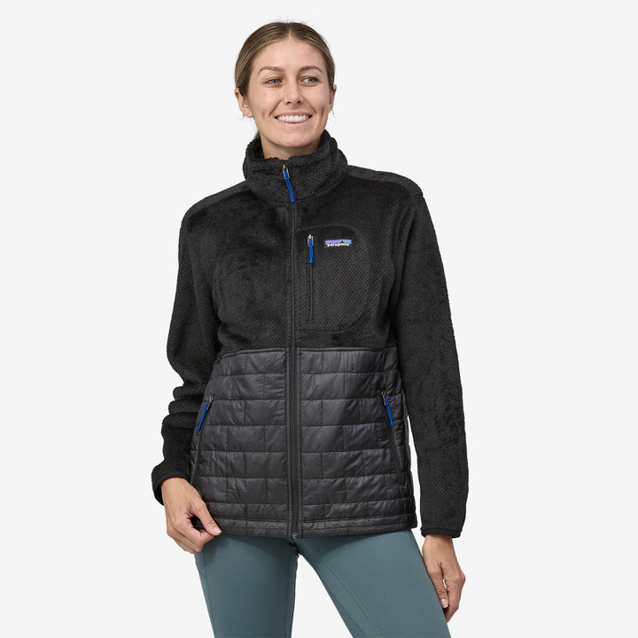 Patagonia Women's Re-Tool Hybrid Fleece Jacket: Black