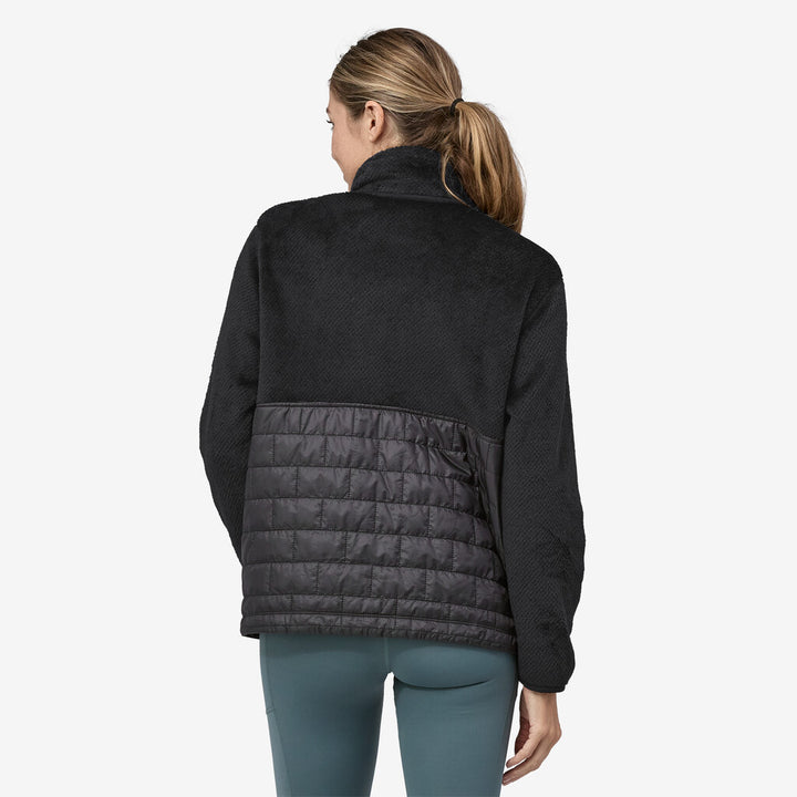 Patagonia Women's Re-Tool Hybrid Fleece Jacket: Black