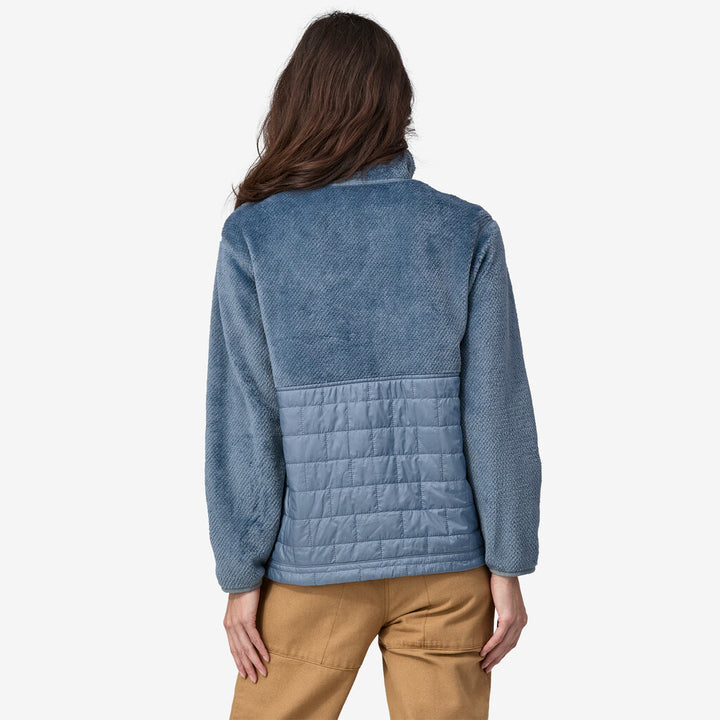 Patagonia Women's Re-Tool Hybrid Fleece Jacket: Utility Blue