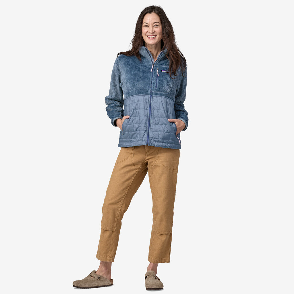 Patagonia Women's Re-Tool Hybrid Fleece Jacket: Utility Blue