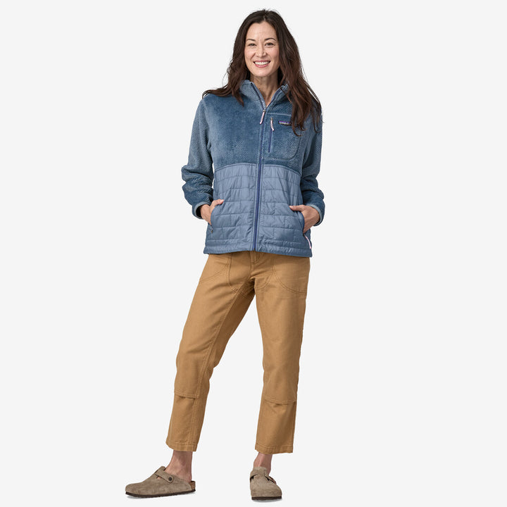 Patagonia Women's Re-Tool Hybrid Fleece Jacket: Utility Blue