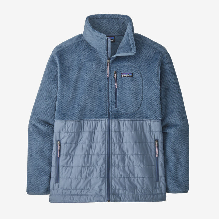 Patagonia Women's Re-Tool Hybrid Fleece Jacket: Utility Blue