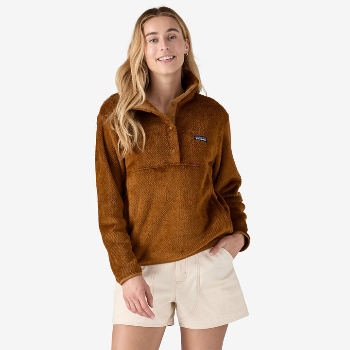 Patagonia Women's Re-Tool Half-Snap Pullover: Shelter Brown