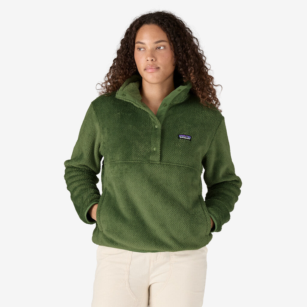 Patagonia Women's Re-Tool Half-Snap Pullover: Terrain Green