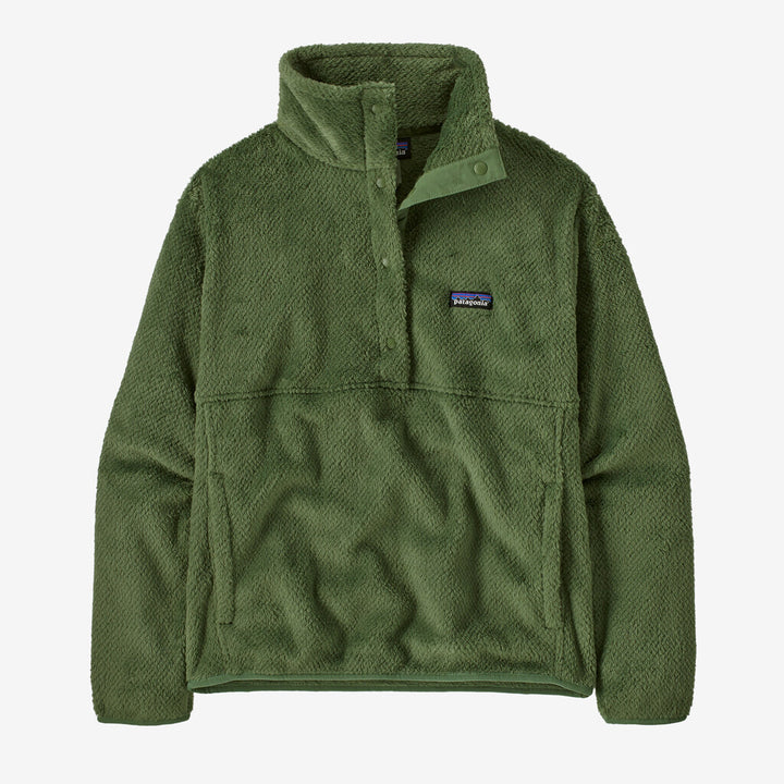 Patagonia Women's Re-Tool Half-Snap Pullover: Terrain Green