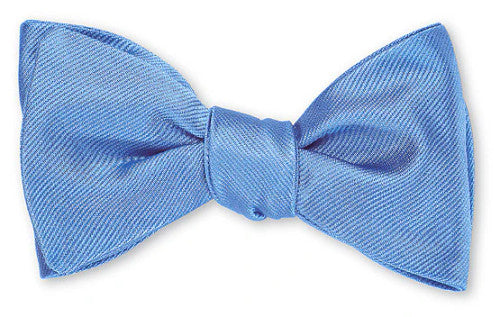 R. Hanauer Light Blue Derwin Repp Bow Tie