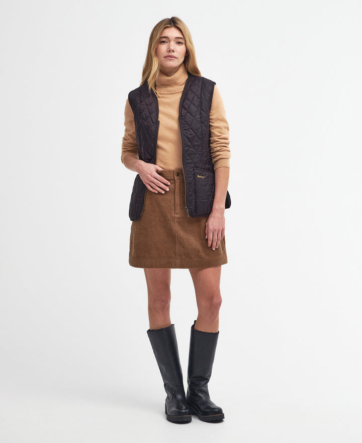 Barbour Fleece Betty Liner: Brown
