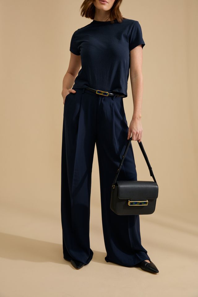 Brackish Oxford Handbag: Peacock