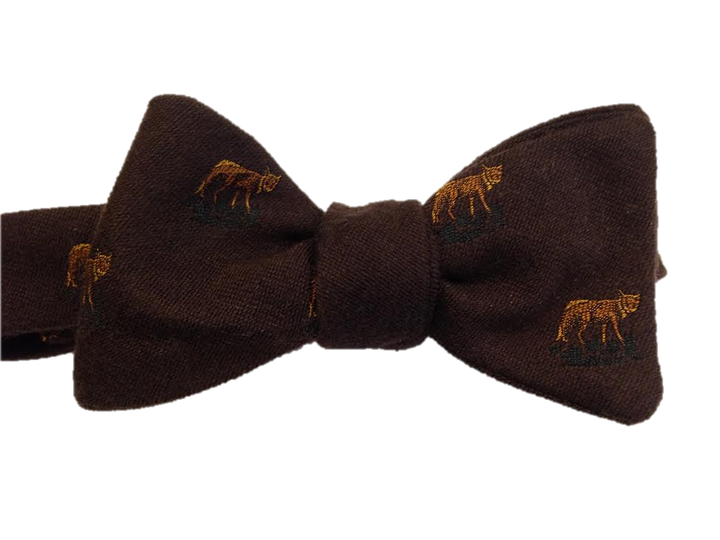 Craig Reagin Fox Bowtie - Brown